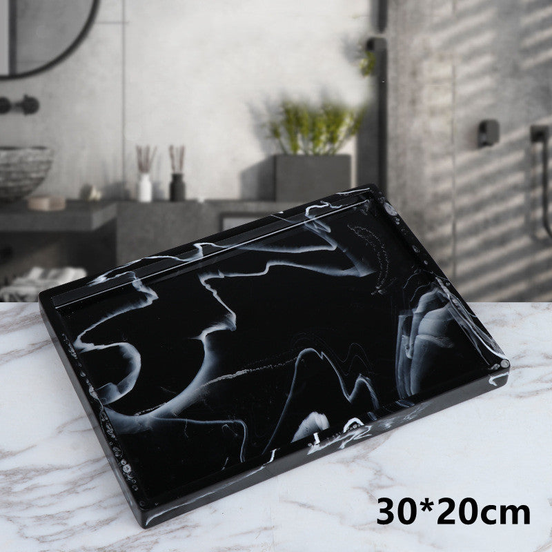 Marble Bathroom Tray