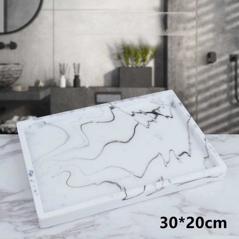 Marble Bathroom Tray